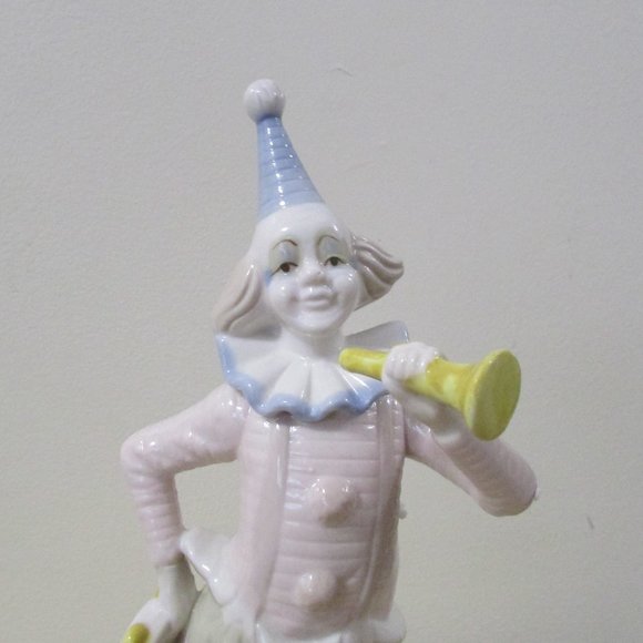 Vintage Paul Sebastian 12" Cerami Porcelain Clown Figurine Excellent new - Picture 12 of 12